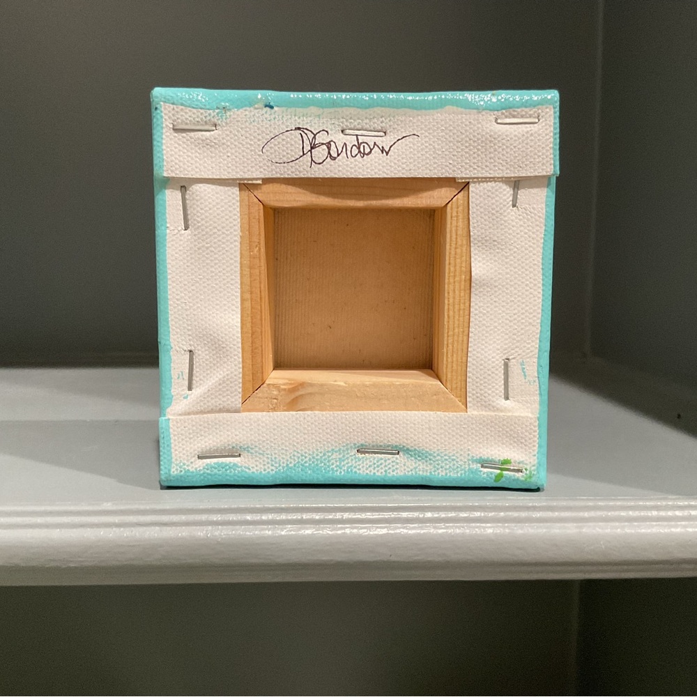 🔴Easter or Baby Nursery Art🔴Sparkly Colorful Bunny Canvas Art🔴Original Art🔴 - Picture 5 of 7